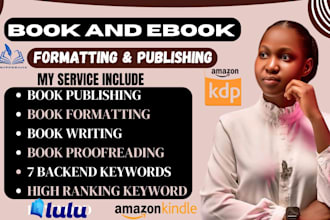 do amazon KDP book formatting,