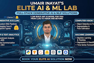 develop gen ai, computer vision, nlp, and machine learning agentic ai, models