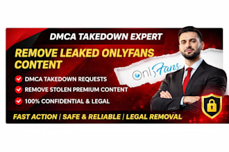 remove leaked content with dmca takedown and copyright