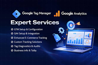 setup google tag manager and ga4 with conversion tracking