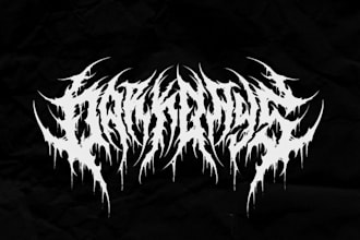 design an epic heavy metal logo for your band