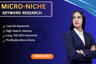 find micro niche keyword research with low KDP and high search volume