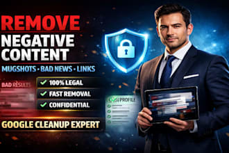 permanently remove mugshots defamatory articles cases news negative links google