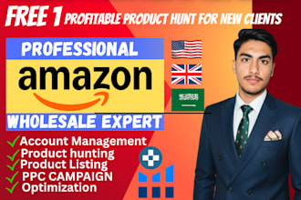 be your expert amazon fba wholesale VA for product sourcing