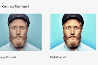 create a high converting youtube thumbnail fast