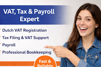 dutch vat registration tax filing vat supportpayroll professional bookkeeping