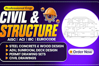 do complex structure design and civil engineering services