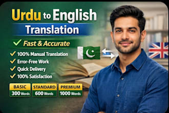 do professional urdu writing, translation and proofreading