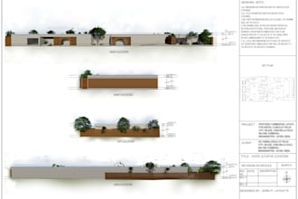 create detailed building elevations and facade design