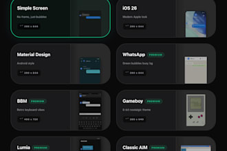 make a realistic mockup SMS text thread video for ads