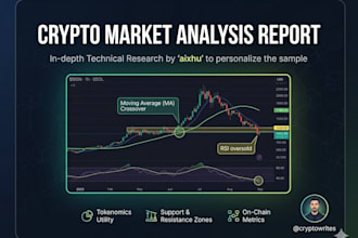 write expert crypto technical analysis