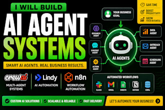 build ai agent systems with crewai, lindy ai, relevance ai and n8n