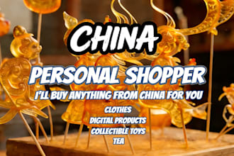 purchase items from china for you and ship them