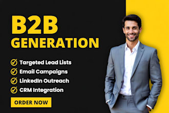 do targeted b2b lead generation, linkedin leads email list