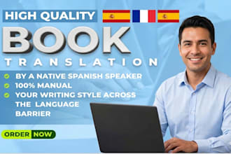 perfect french, spanish,german, and english language