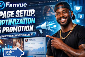 setup, manage fanvue page, fanvue creation