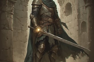 make dnd art character, creature, game art, sheet, fantasy