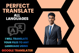 professionally translate english to all languages
