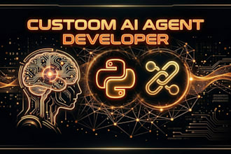 develop a custom ai agent using python langchain and openai
