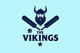 design eye catchy vikings esport logo with unlimited revisions