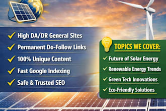 write smart home energy solutions guest post SEO backlinks
