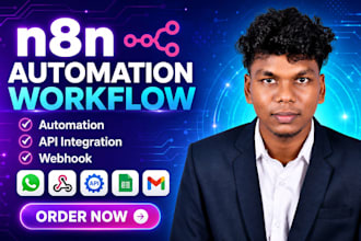 develop n8n automation, n8n workflow, ai automation