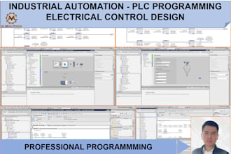provide plc programming and electrical design for industrial automation systems