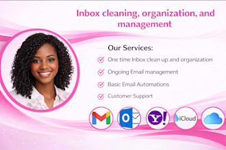 clean ,organize and manage your email inbox professionally