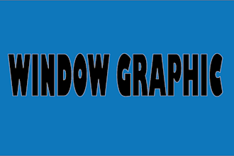 design outstanding window graphics , shopfront for you