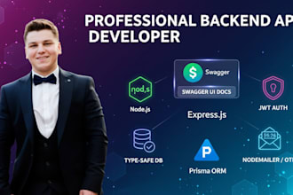 build a scalable nodejs express API with prisma