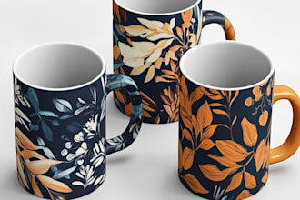 design awesome custom mug design