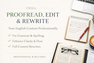 do english proofreading and article writing