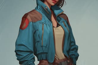 design cyberpunk and futuristic sci fi characters