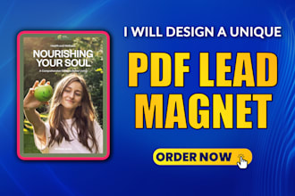 design high converting lead magnets, workbooks or ebooks