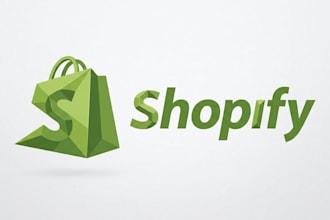 design a professional and modern shopify logo