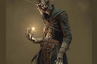 fantasy horror and fantasy horror character