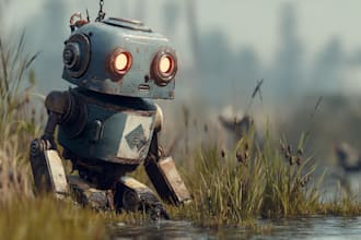 draw or design mechs robots concepts