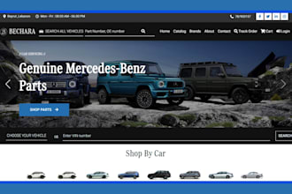 auto part store auto part shopify store automobile automotive auto part website
