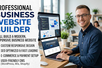 build a professional business website