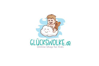 design childcare baby care kids daycare baby shop logo