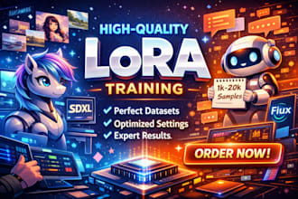 train a high quality lora for sdxl, pony, flux, or qwen