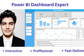 create power bi dashboard and data visualization