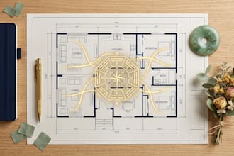 do an online feng shui reading for your home floor plan