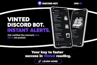 build vinted bot, discord vinted bot, monitor bot, vinted scalping bot