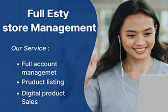 manage etsy full store
