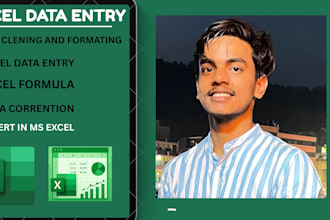 clean, format, merge, split, excel data