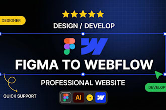 develop webflow website and convert figma to webflow