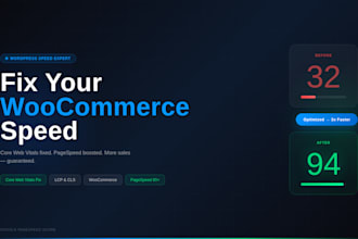 fix wordpress speed optimization for woocommerce