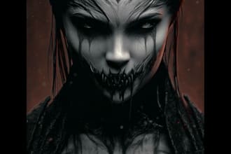 fantasy horror and fantasy horror character