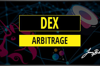 develop profitable solana arbitrage bot, dex and cex arbitrage bot, binance bot